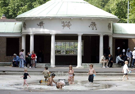 City Parochial: Coram's Fields In Bloomsbury London.