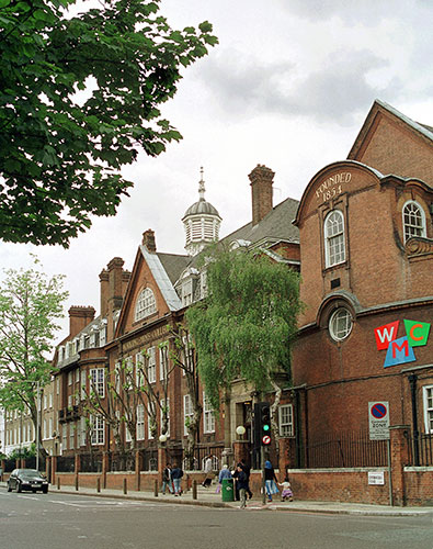 City Parochial: Working Men's College in Camden, North London,