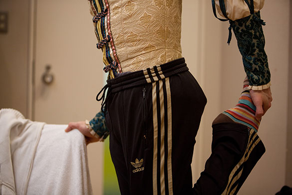 Royal Ballet in Japan: Steven McRae, principal dancer performing as Romeo