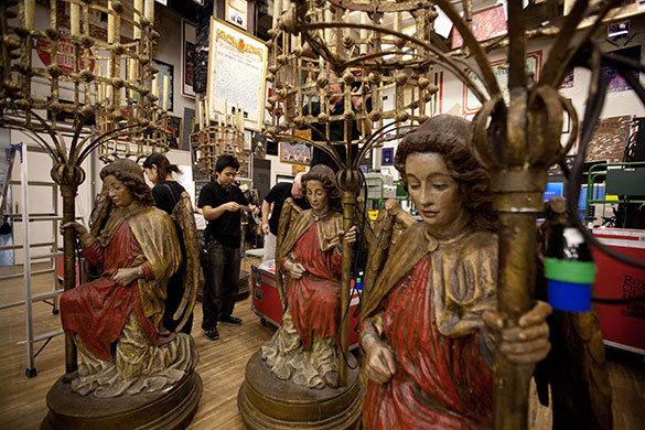 Royal Ballet in Japan: Backstage after Act 1 of the Royal Ballet's Romeo and Juliet