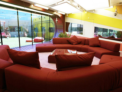 Big Brother house: Big Brother 10. The living room