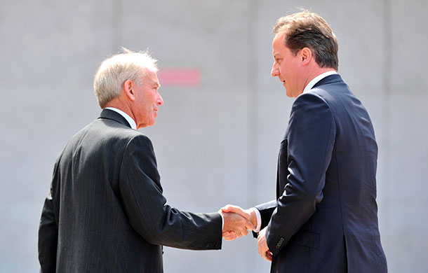 Cumbria Shootings: Prime Minister David Cameron visits Whitehaven in Cumbria