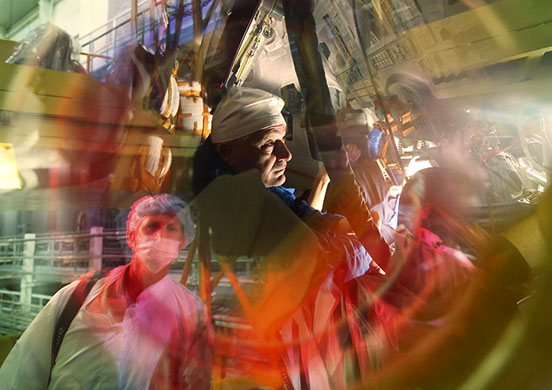 24 hours in pics: Russian cosmonaut Yurchikhin