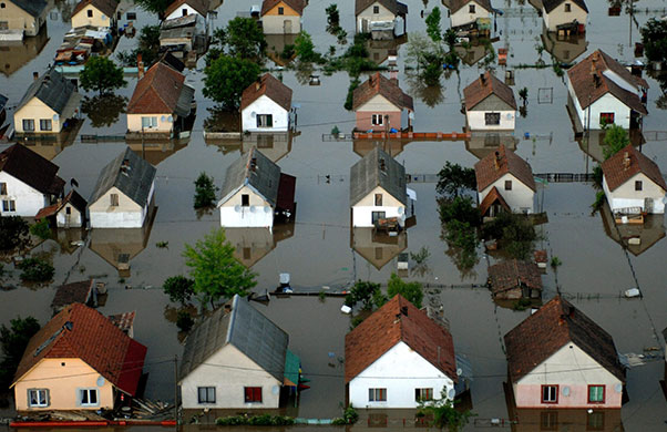 24 hours: river Bodva floods the village of Boldva, Hungary