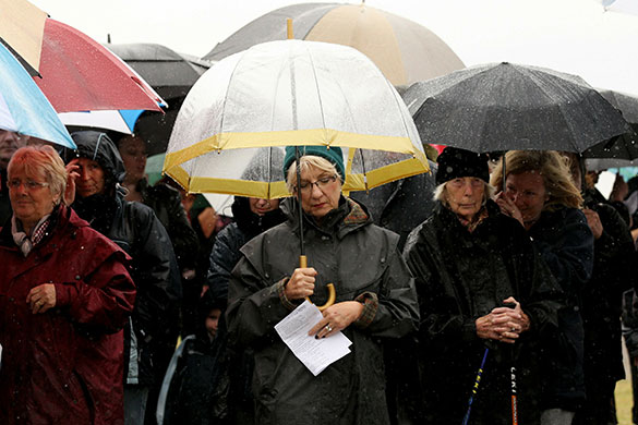 cumbria shooting memorial: services are held to remember the victims of the cumbria shootings