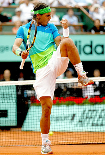 french open final 2010: Rafael Nadal 
