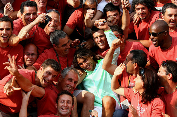 french open final 2010:  Rafael Nadal