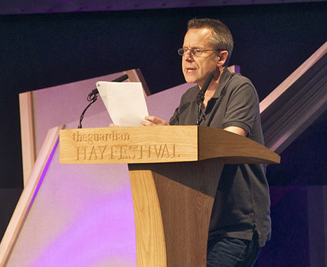 Hay festival: Jeremy Hardy on Israel