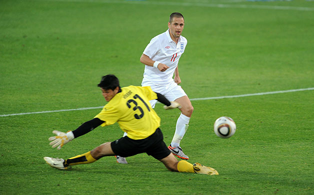 football: England v Platinum Stars Friendly match-2010 FIFA World Cup