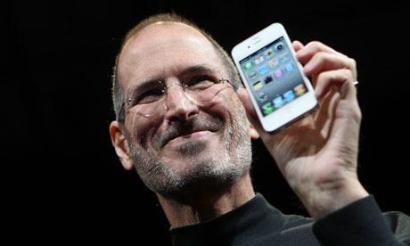 Steve Jobs iPhone 4.