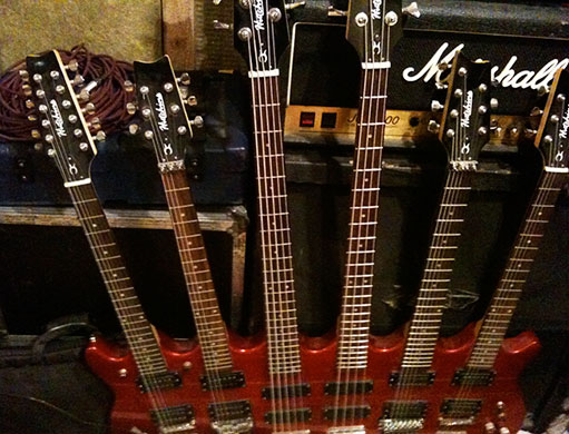 show & tell: Eavis: multi-necked guitar