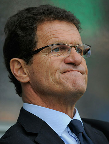 Faces of Fabio Capello: Fabio Capello at Japan v England
