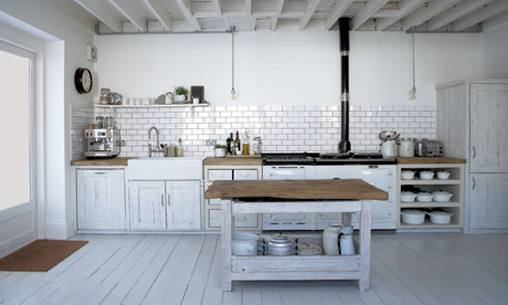 Rustic White Kitchen