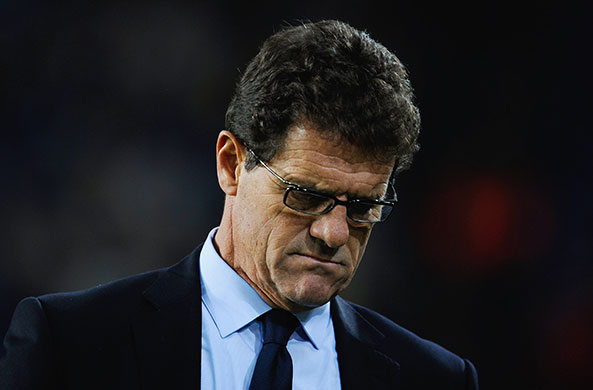 Faces of Fabio Capello: Ukraine v England - FIFA2010 World Cup Qualifier