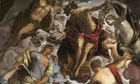 Apollo and the Muses by Tintoretto, after restoration by the National Trust