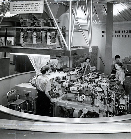 Tate & Lyle: Tate And Lyle Stand At The Daily Mail Ideal Home Exhibition 1951.