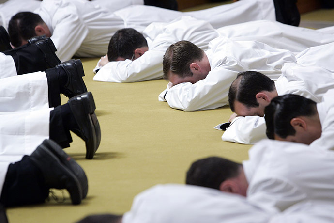 24 hours in pictures: New deacons in Rome