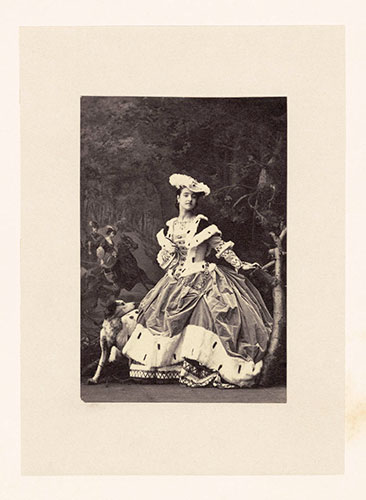 Camille Silvy: Adelina Patti as Harriet in Martha, 1861 by Camille Silvy
