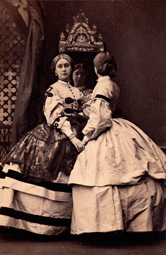 Camille Silvy: The Misses Booth, 1861 by Camille Silvy