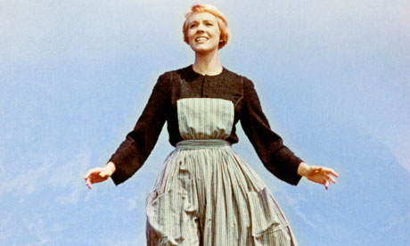 Julie Andrews in <The Sound of Music>