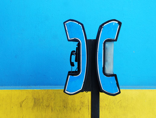 In pictures: blue: Phone in Antigua