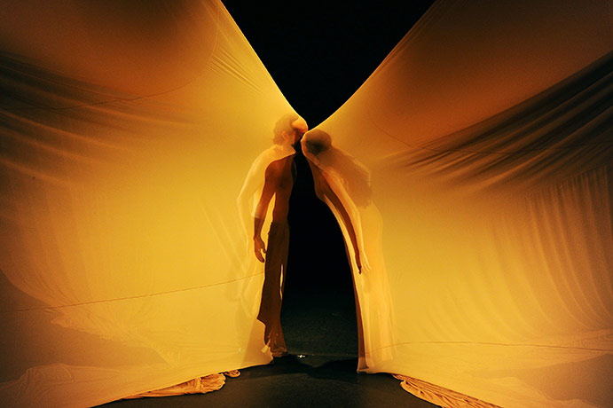 24 Hours: Dancers perform on stage in a flamenco and contemporary dance show