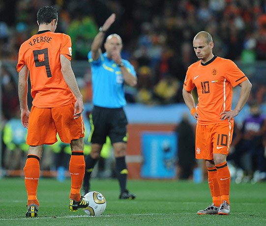 footie: Netherlands vs Spain