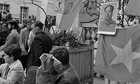 Pro-Communist Protest on Sorbonne Campus