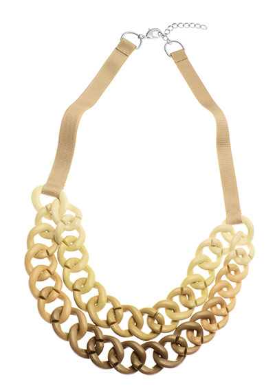 get the classic look: get the look necklace