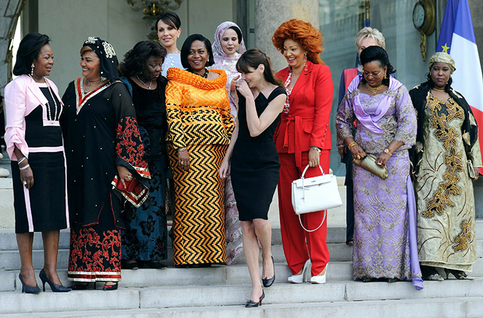 Bastille Day: Carla Bruni-Sarkozy and 10 African countries first ladies
