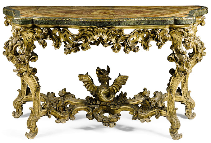 Chatsworth House auction: The Devonshire Borghese table