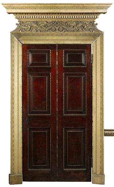 Chatsworth House auction: A door from the Dining Room of Devonshire House
