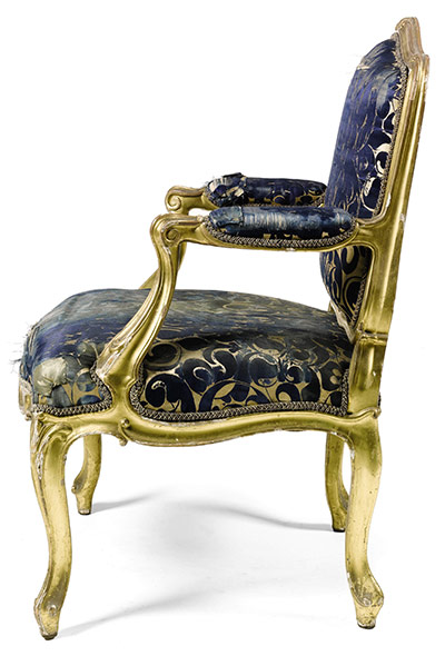 Chatsworth House auction: Louis XV single chairs