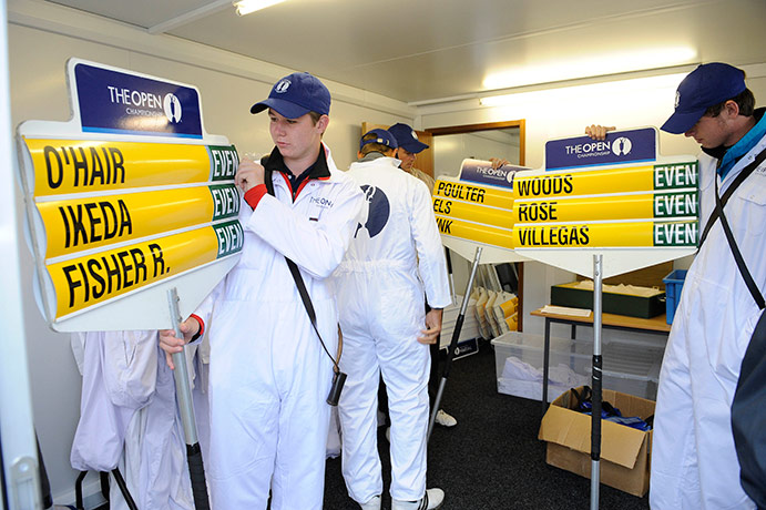 British Open: Open Golf day one