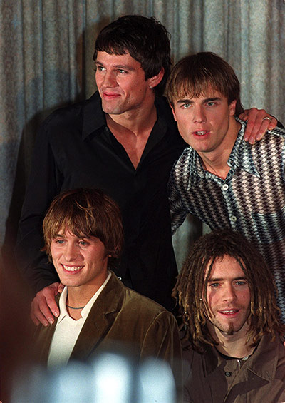 Take That: Take That announce that they are splitting up, February1996