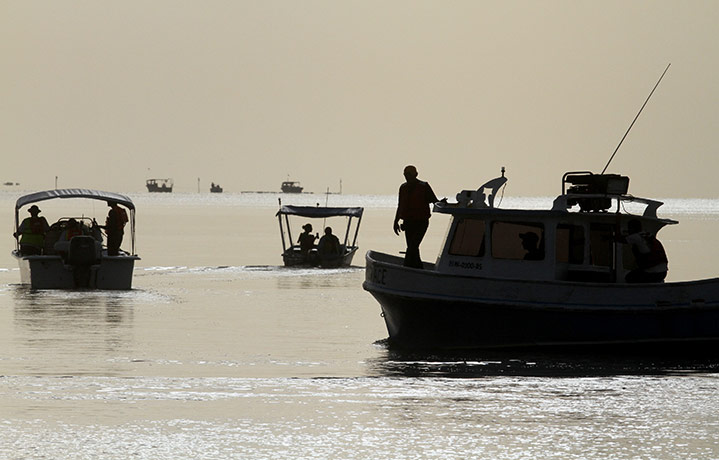 Week in Business: Boats participating in BP's Vessels of Opportunity search for signs of oil 