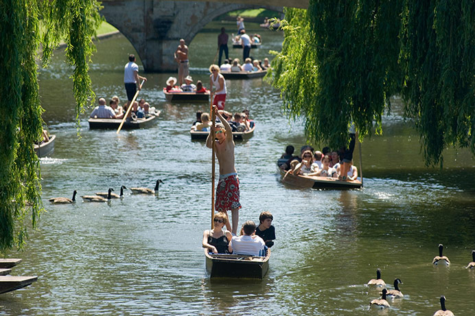 Week in Business: Punting on the Cam at Cambridge