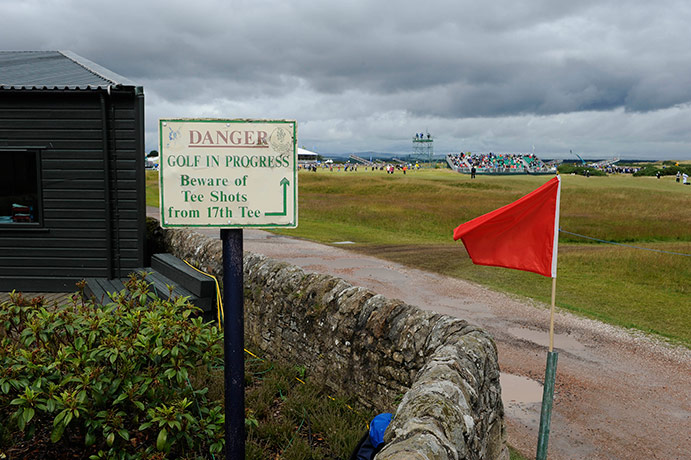 golf: Open Golf day two