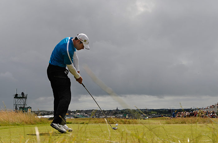 golf: Open Golf day two