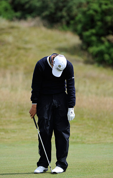 golf: Open Golf day two