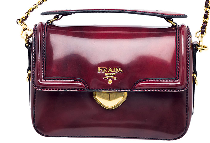 The briefing: Prada leather bag