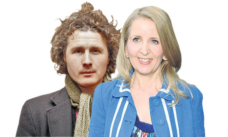 Ben Goldacre and Gillian McKeith.