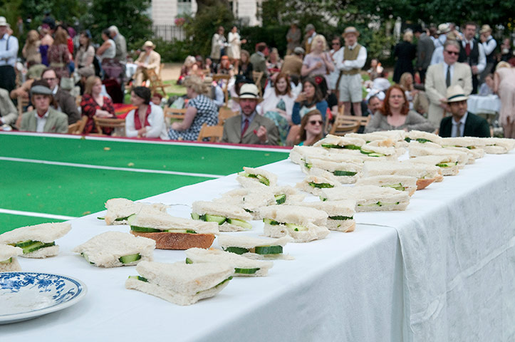 The Chap Olympiad: The Chap Olympiad cucumber sandwich discus