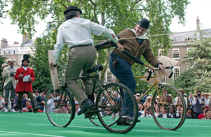 The Chap Olympiad: The Chap Olympiad umbrella jousting
