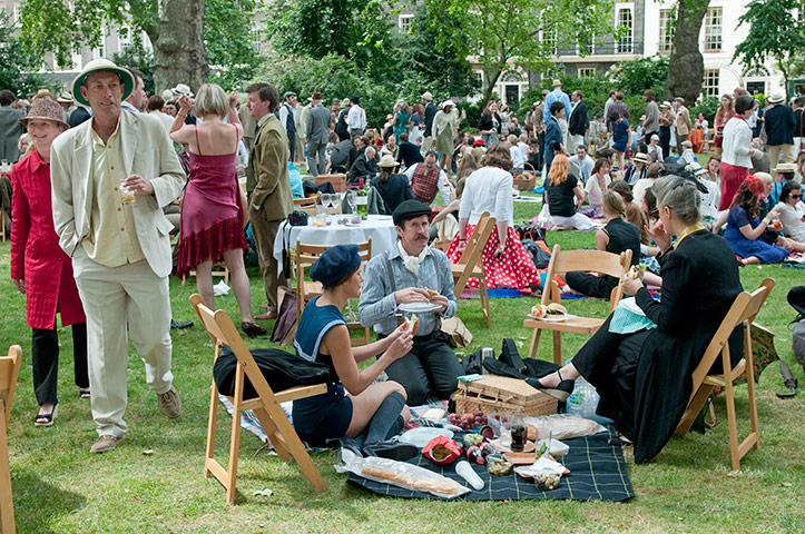 The Chap Olympiad: The Chap Olympiad picnic lawn