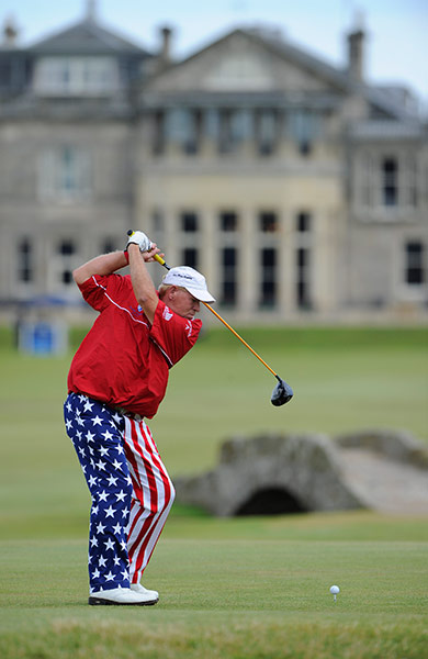 Open golf day four: Open Golf day four John Daly