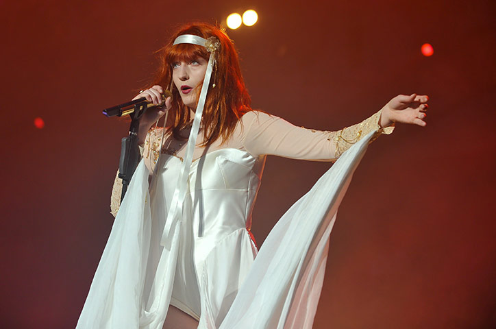 Latitude festival: Florence Welch of Florence & The Machine