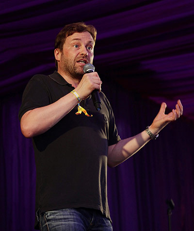 Latitude festival: Comedian Ardal O'Hanlon performing on the Comedy Stage