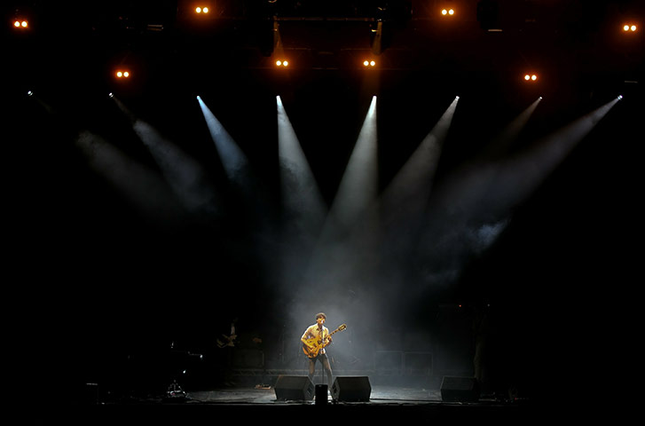 Latitude festival: Ezra Koenig of Vampire Weekend 