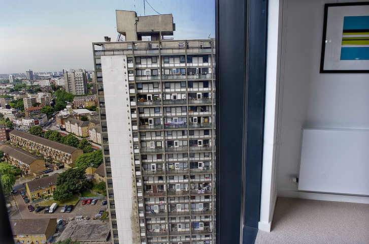 Strata: view of a local Elephant and Castle estate